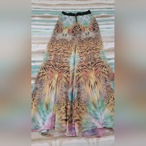 bebe Animal-print Flowy Pants